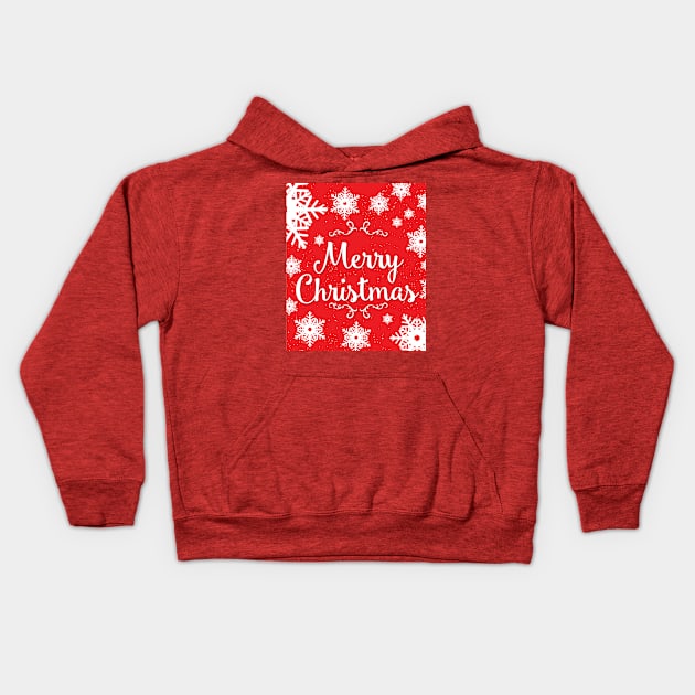 Merry Christmas v2 Series Kids Hoodie by Design_Lawrence